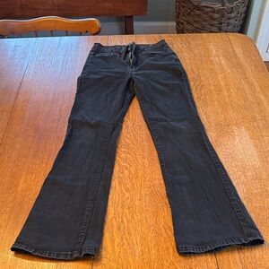 Elegant Black Flare Women's Jeans